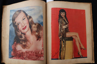 1940'S MOVIE STARS SCRAPBOOK - CAROLE LOMBARD - RITA HAYWORTH - E 24880