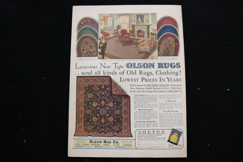 1931 FEBRUARY NEEDLECRAFT MAGAZINE - JOHN EDWIN JACKSON - RUSSIA COVER - E 9924