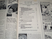 1940 MARCH 4 LIFE MAGAZINE - SPRINGTIME HATS COVER - L 172