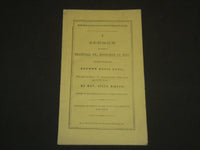 1858 ALFRED BLISS KING FUNERAL SERMON - BRADFORD VERMONT - REV. MCKEEN - J 4741