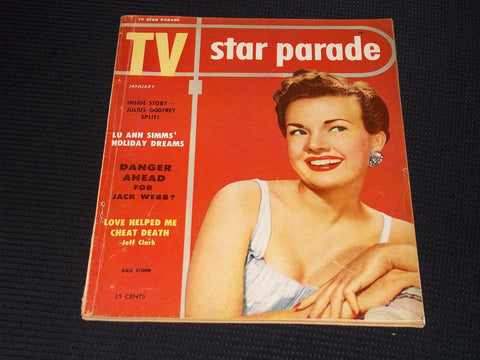 1954 JANUARY TV STAR PARADE MAGAZINE - GALE STORM FRONT COVER - E 12254