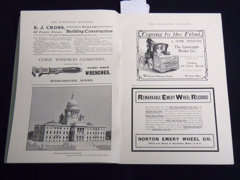 1903 JUNE THE WORCESTER MAGAZINE - MASSACHUSETTS - J 8851