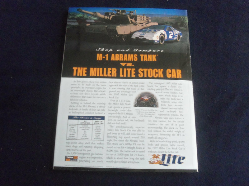 1997 APRIL TEXAS MOTOR SPEEDWAY COLLECTOR'S EDITION MAGAZINE - SP 3804Y