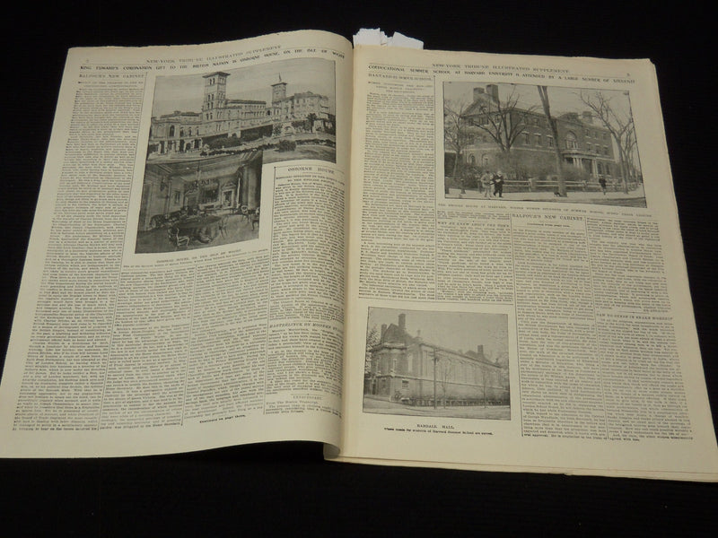 1902 AUG 17 NEW YORK TRIBUNE ILLUSTRATED SUPPLEMENT - OLIVER W. HOLMES - NP 9015
