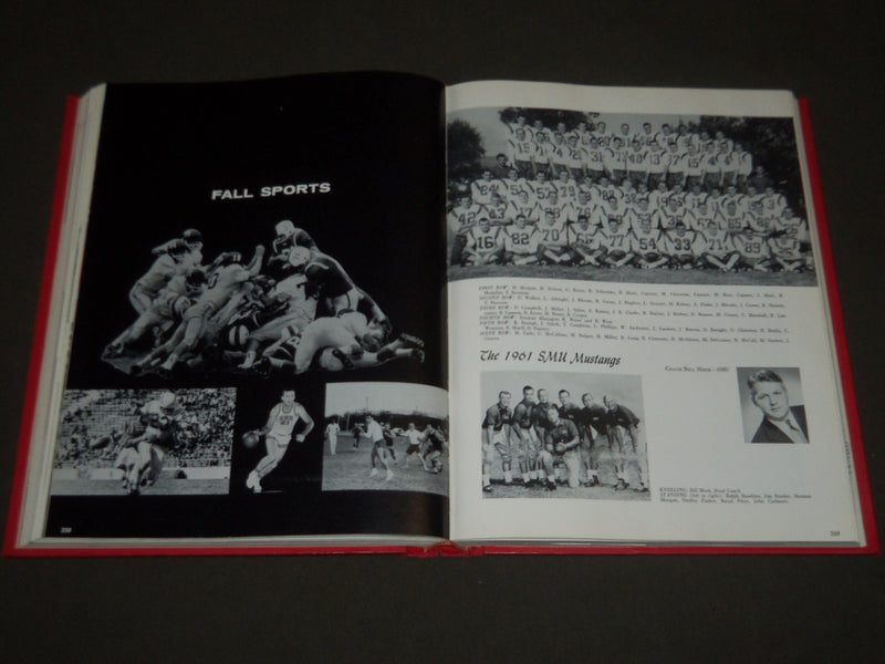 1962 THE ROTUNDA SOUTHERN METHODIST UNIVERSITY YEARBOOK - JERRY MAYS - YB 1150