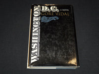 1967 WASHINGTON D. C. A NOVEL BY GORE VIDAL - HARDCOVER BOOK - KD 7719