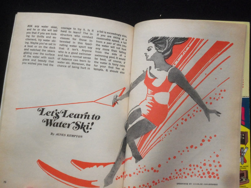 1970 JULY YOUNG MISS MAGAZINE - JULIE SOMMARS COVER - J 9954