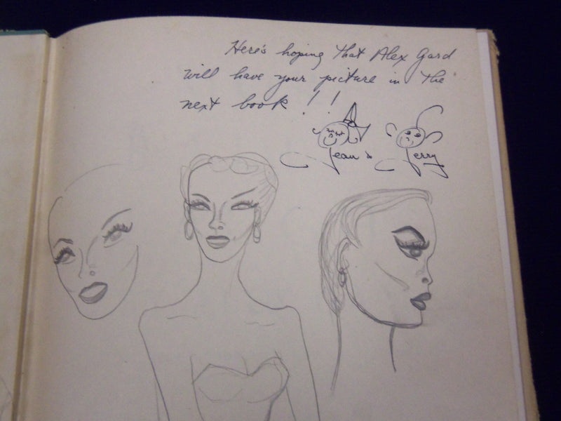 1946 MORE BALLET LAUGHS BY ALEX GARD BOOK - WONDERFUL ILLUSTRATIONS - KD 1877E