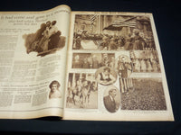 1922 MARCH 26 NEW YORK TIMES PICTURE SECTION NO. 4 & 5 - QUEEN MARY - NT 8874