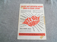 1961 BYE BYE BIRDIE BROADWAY PROGRAM - DICK PATTERSON - KAY MEDFORD - J 7615