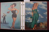 1950'S PHOTOPLAY MAGAZINE PIN-UPS SCRAPBOOK - E 24894