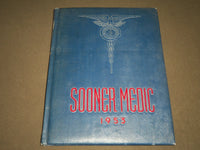 1953 SOONER MEDIC UNIVERSITY OF OKLAHOMA YEARBOOK - NICE PHOTOS - YB 1239