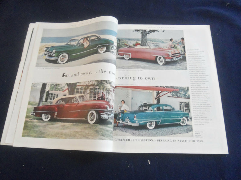 1953 FEBRUARY LADIES HOME JOURNAL MAGAZINE - MY TRUE SELF - ST 1240F