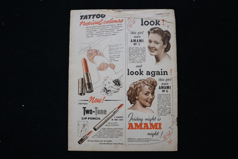 1949 JULY 30 PICTUREGOER MAGAZINE - LENA HORNE COVER - E 26043