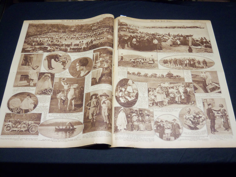 1922 NOVEMBER 12 NEW YORK TIMES PICTURE SECTION - ALFRED E. SMITH - NT 8860