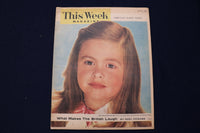 1956 APRIL 29 THIS WEEK MAGAZINE - JULIE HARRIS ARTICLE AND PHOTO - E 22991