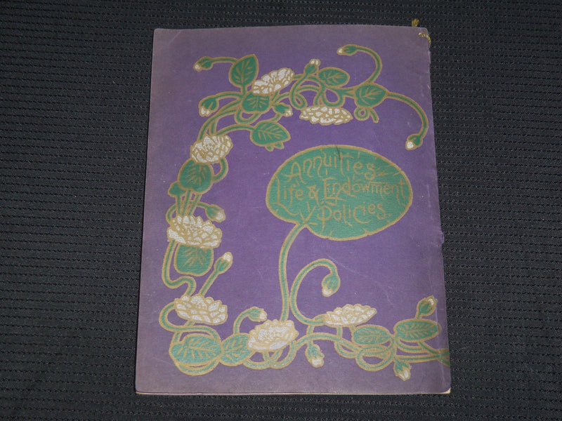 1906 MARYLAND LIFE INSURANCE COMPANY ALMANAC - SOFTCOVER - J 6867