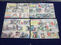 1943 ROBIN HOOD COLOR COMIC STRIP - LOT OF 7 - NP 5216