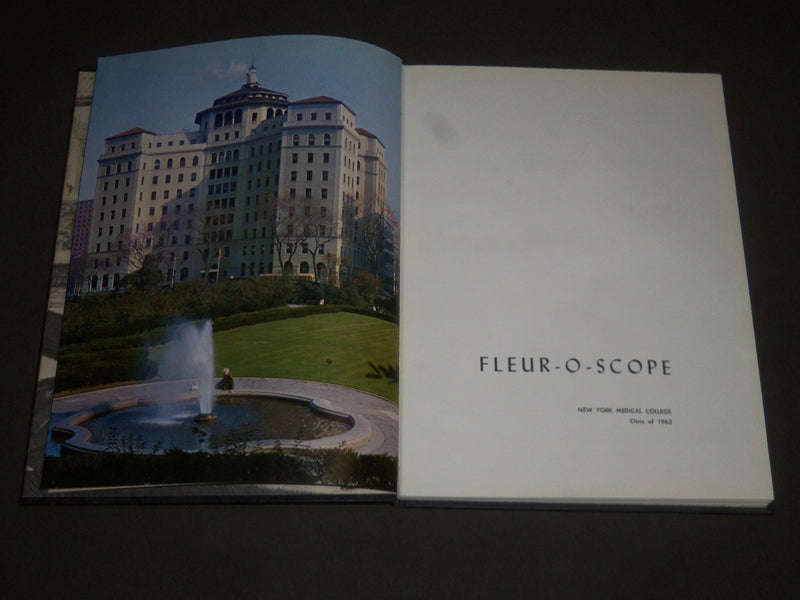 1963 FLEUR-O-SCOPE NEW YORK MEDICAL COLLEGE YEARBOOK - NICE PHOTOS - YB 1257