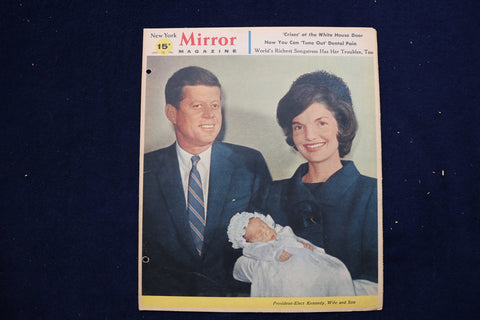 1961 JANUARY 15 NY MIRROR MAGAZINE - PRESIDENT-ELECT KENNEDY COVER - E 22258