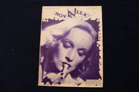 1938 JANUARY 16 NOVELLE MAGAZINE - MARLENE DIETRICH - ITALIAN COVER - E 23780