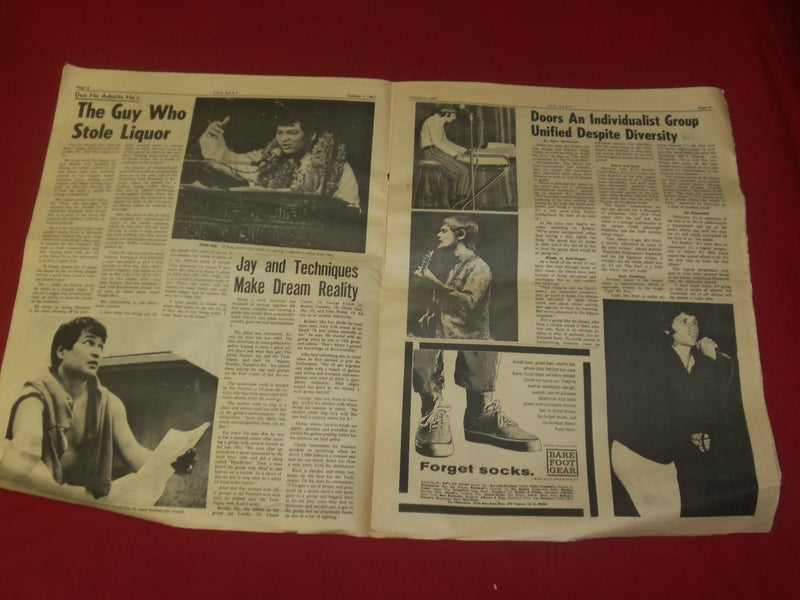 1967 OCT 7 THE BEAT NEWSPAPER - ERIC BURDON - PHOTOS, ARTICLES & ADS - NP 3921