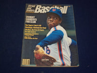 1985 STREET AND SMITH'S BASEBALL MAGAZINE - DWIGHT 