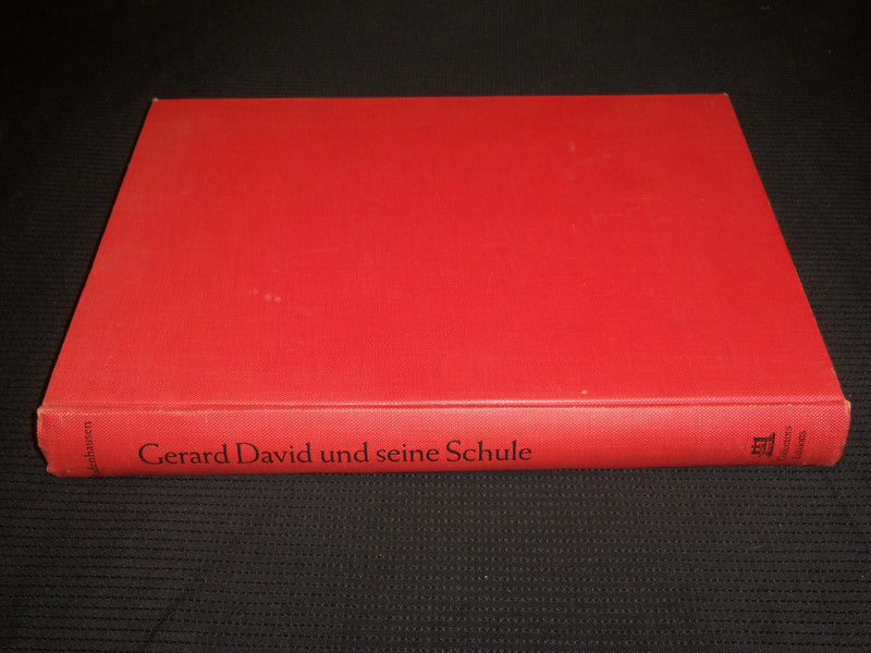 1970'S GERARD DAVID AND HIS SCHOOL HARDCOVER BOOK BY BODENHAUSEN - R 710F