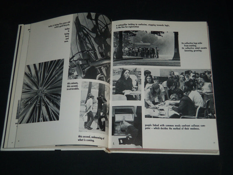 1971 SEAL THE LAND TRENTON STATE COLLEGE YEARBOOK - NEW JERSEY - PHOTOS- YB 1705