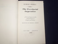 1966 THE TERRITORAL IMPERATIVE HARDCOVER BOOK BY ROBERT ARDREY - KD 9166