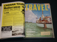1960 JANUARY-DECEMBER TRAVEL MAGAZINE BOUND VOLUME - GREAT COVERS - KD 6003