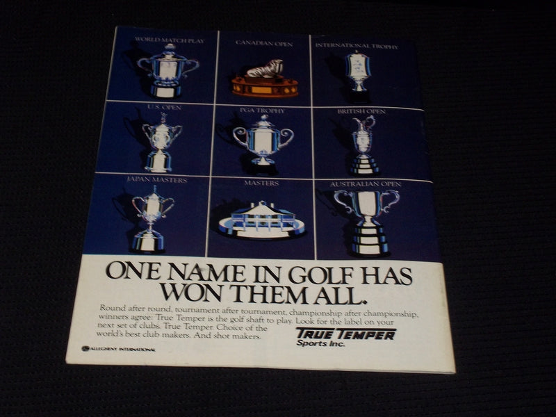 1985 JULY 5 GOLF WORLD MAGAZINE - MILLER BARBER FRONT COVER - E 5590A