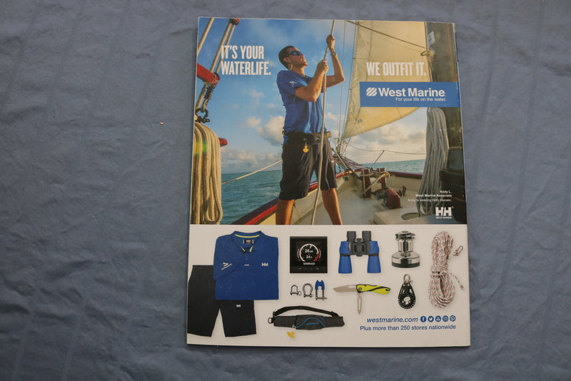 2017 MAR/APR SAILING WORLD MAGAZINE - KEY WEST RACE WEEK HITCHHIKING - E 9569