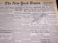 1944 JANUARY 5 NEW YORK TIMES - RUSSIANS SQUEEZE FOE IN TRAP - NT 761