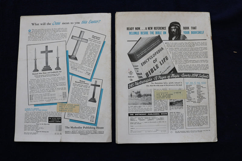 1945 WORLD OUTLOOK MAGAZINE - LOT OF 6 - O 3424