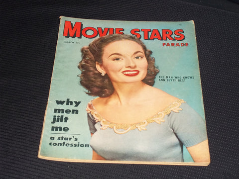 1953 MARCH MOVIE STARS PARADE MAGAZINE - ANN BLYTH COVER - E 15810