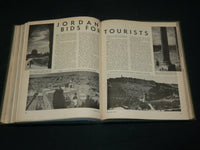 1953 JANUARY-DECEMBER TRAVEL MAGAZINE BOUND VOLUME - GREAT COVERS - KD 5997