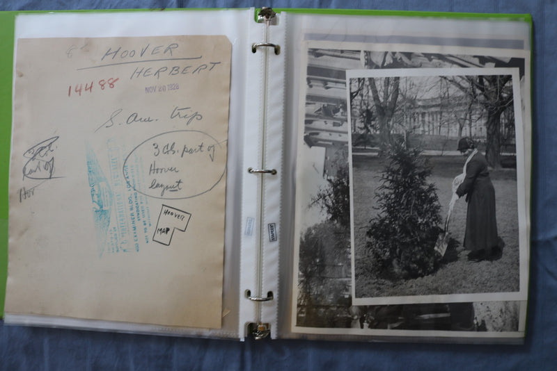 HERBERT HOOVER ORIGINAL NEWS PHOTOS BOOK - 49 PHOTOS - #20