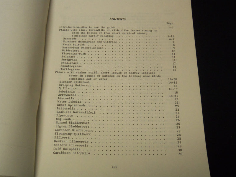 1965-1967 U. S. DEPT OF THE INTERIOR PLANTS PUBLICATIONS LOT OF 2 - K 2089