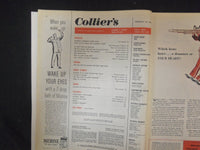 1955 FEBRUARY 18 COLLIER'S MAGAZINE - IWO JIMA FLAG RAISING COVER - ST 4525