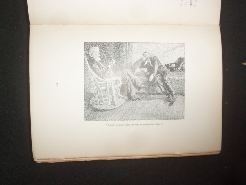 1899 SARACINESCA HARDCOVER BOOKS BY F. MARION CRAWFORD - 2 VOLUMES - KD 9277