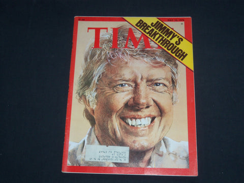 1976 MAY 10 TIME MAGAZINE - JIMMY E. CARTER JR. - T 2240