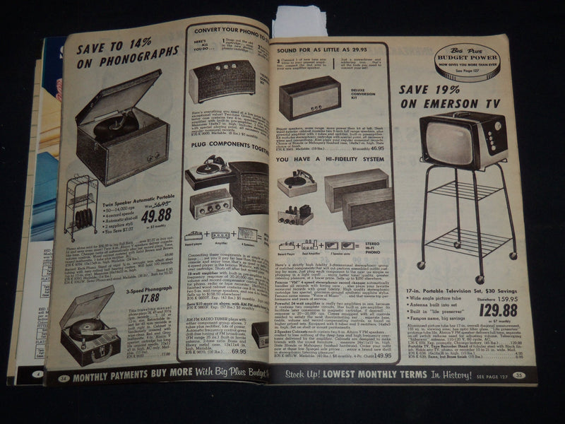 1959 MARCH 15 SPIEGEL MORE FOR YOUR MONEY CATALOG - CHICAGO, IL - J 9126