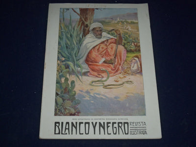 1914 FEBRUARY 15 BLANCO Y NEGRO SPANISH MAGAZINE - ILLUSTRATIONS & ADS - J 1500