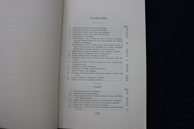 1914 THE VALUATION OF URBAN REALTY FOR TAXATION - UNIV. OF WISCONSIN - K 1475