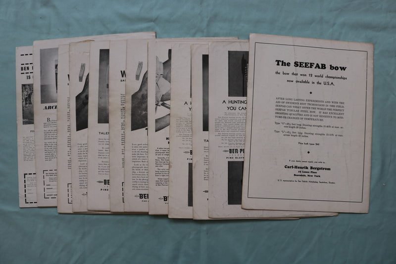 1947 AMERICAN BOWMAN-REVIEW MAGAZINE - COMPLETE YEAR - LOT OF 12 - O 3753