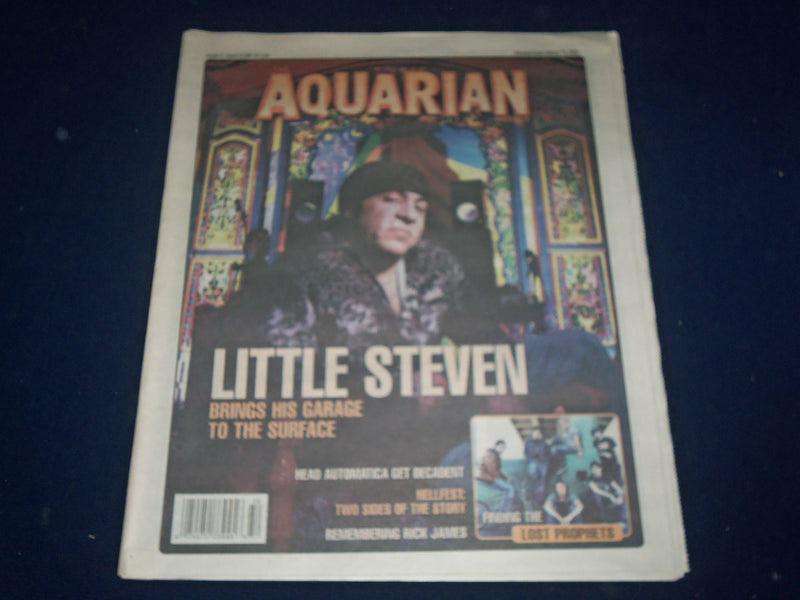 2004 AUGUST 11-18 AQUARIAN WEEKLY NEWSPAPER - STEVEN VAN ZANDT COVER - J 1075