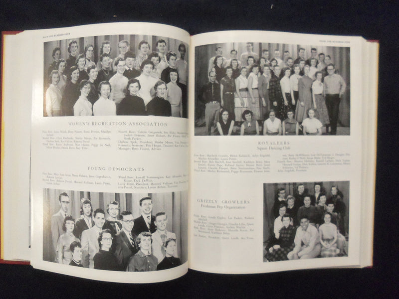 1956 THE SENTINAL MONTANA STATE UNIVERSITY YEARBOOK -MISSOULA, MONTANA - YB 3295