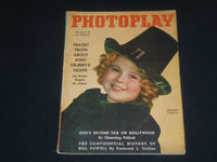 1936 MARCH PHOTOPLAY MAGAZINE - SHIRLEY TEMPLE COVER - SP 4488