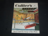 1950 DECEMBER 30 COLLIER'S MAGAZINE - RUSSIA COULD TAKE EUROPE IN 3 WKS- SP 8367